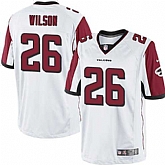 Nike Men & Women & Youth Falcons #26 Wilson White Team Color Game Jersey,baseball caps,new era cap wholesale,wholesale hats
